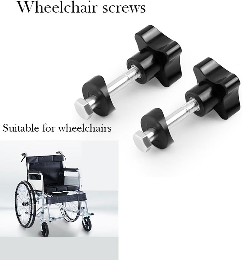CHYDST 2 Sets Rollator Walker Replacement Knobs, Drive Walker Replacement Parts, Walker Replacement Parts, Drive Rollator Replacement Parts - Image 5
